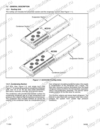 operation and service manual transport air conditioning unit for models ac310 ac350