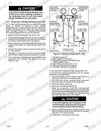 operation and service manual transport air conditioning unit for models ac310 ac350
