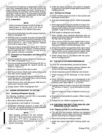 operation and service manual transport air conditioning unit for models ac310 ac350